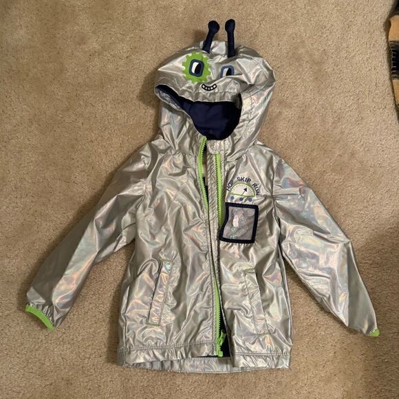 Toddler Cat and Jack Alien Raincoat 3T - Picture 1 of 4